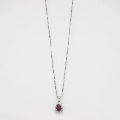 Collier Goutte de rubis
