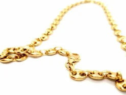 Collier Grain de café Or jaune