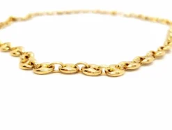 Collier Grain de café Or jaune