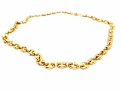 Collier Grain de café Or jaune