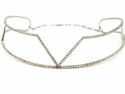 Collier Graphique Or blanc Diamant