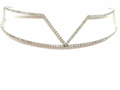 Collier Graphique Or blanc Diamant