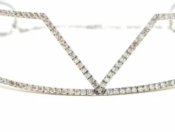 Collier Graphique Or blanc Diamant