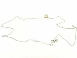 Collier Graphique Or blanc Diamant