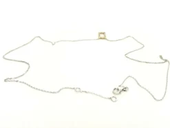 Collier Graphique Or blanc Diamant