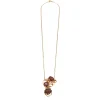 Collier Grenats Diamants
