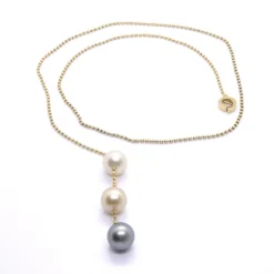 Collier GRETA or, perles des mers du Sud