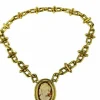 Collier Grosse Maille Camée
