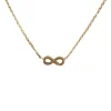 Collier "infini" or jaune 18 carats