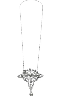 Collier "Iris" Platine Diamants