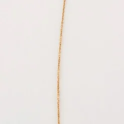 COLLIER L OR ROSE 3 DIAMANTS 0,09ct