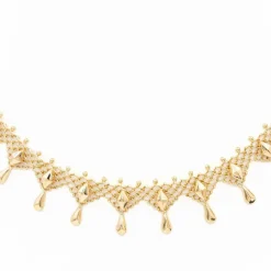 Collier Maille ajourée Or rose