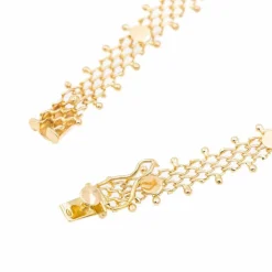 Collier Maille ajourée Or rose
