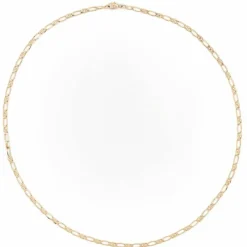 Collier Maille alternée Or jaune