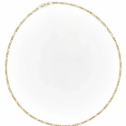 Collier Maille alternée Or jaune