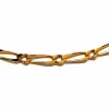 Collier Maille alternée Or jaune