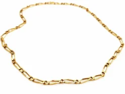 Collier Maille alternée Or jaune