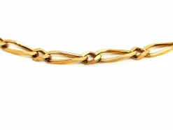 Collier Maille alternée Or jaune