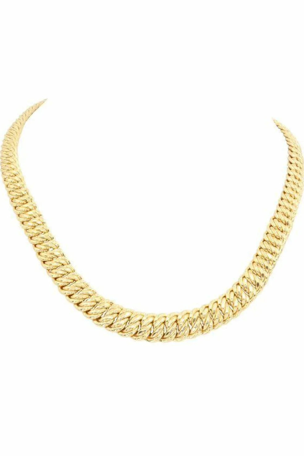 COLLIER MAILLE AMERICAINE EN CHUTE