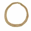 collier maille americaine en or jaune 18k 45.7gr t49