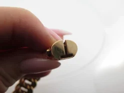 collier maille americaine en or jaune 18k 45.7gr t49