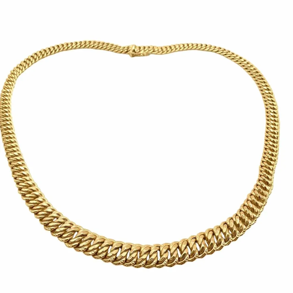 Collier maille américaine