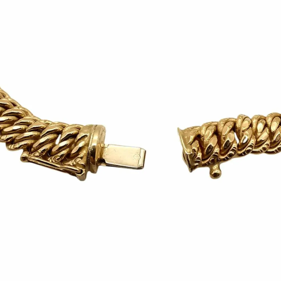 Collier maille américaine