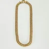 Collier Maille Américaine Plate
