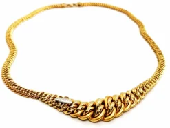 Collier Maille américaine Or jaune