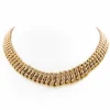 Collier Maille américaine Or rose