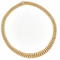 Collier Maille américaine Or jaune