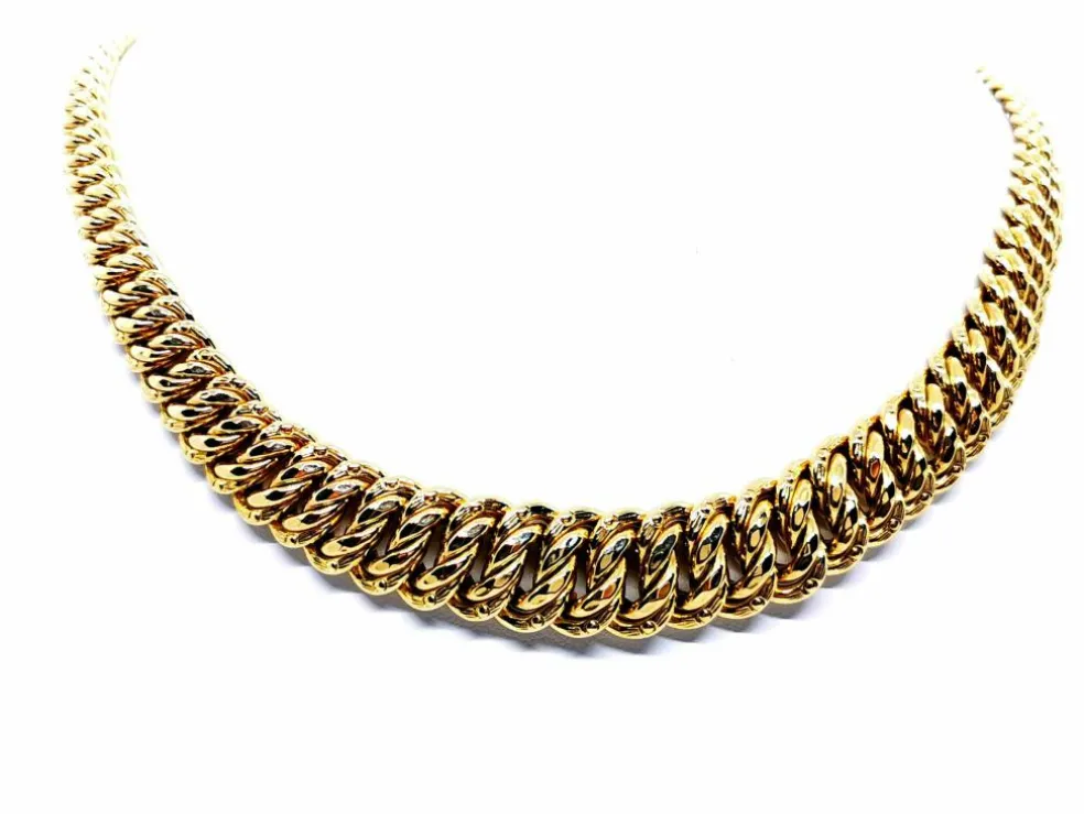 Collier Maille américaine Or jaune