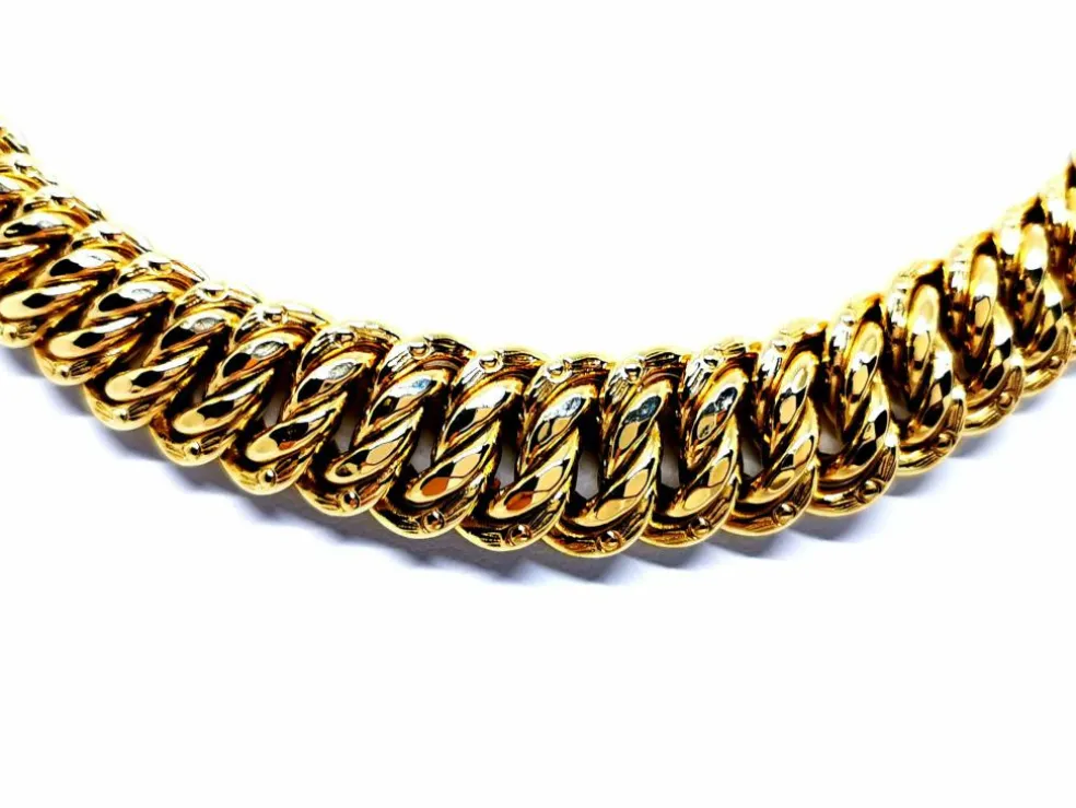 Collier Maille américaine Or jaune