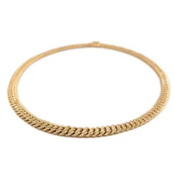 Collier Maille américaine Or jaune