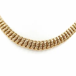 Collier Maille américaine Or jaune