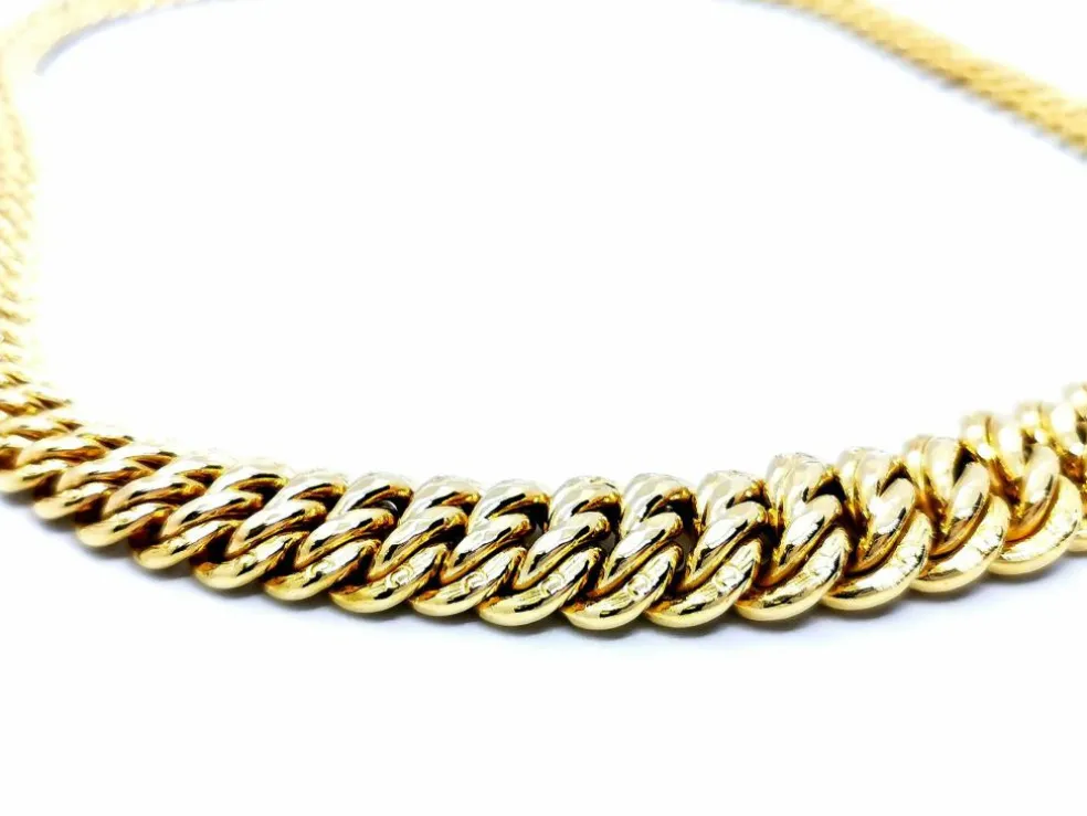 Collier Maille américaine Or jaune