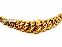 Collier Maille américaine Or jaune