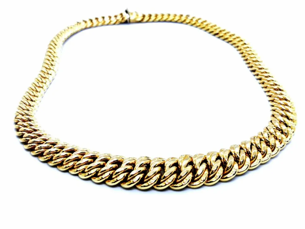 Collier Maille américaine Or jaune