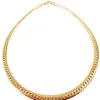 Collier Maille anglaise or jaune