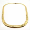 Collier maille anglaise or jaune