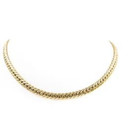 Collier Maille anglaise Or jaune
