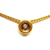 Collier Maille anglaise Or jaune Diamant