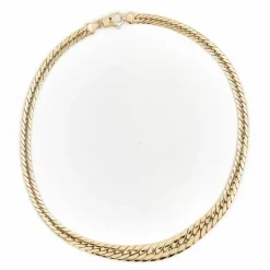 Collier Maille anglaise Or jaune