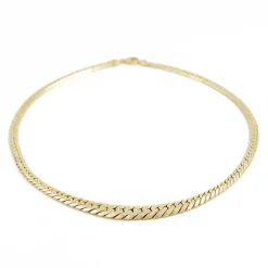 Collier maille anglaise Or jaune