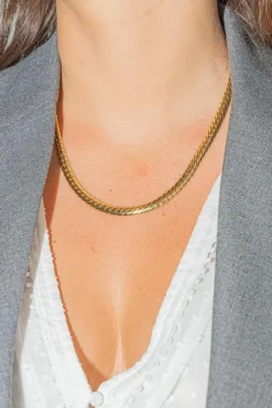 Collier Maille anglaise Or jaune