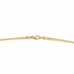 Collier Maille anglaise Or jaune Diamant