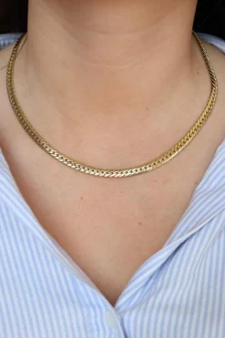 Collier Maille anglaise Or jaune