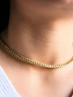 Collier Maille anglaise Or jaune