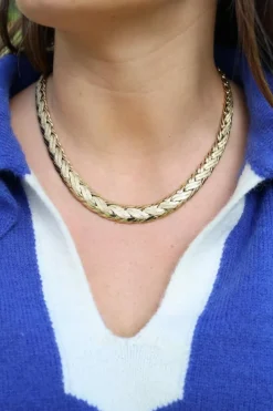 Collier maille anglaise Or jaune
