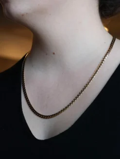 Collier Maille anglaise Or jaune